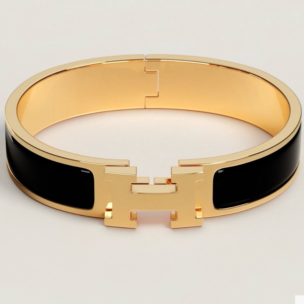 Brand New Authentic Hermes Clic H Bracelet!